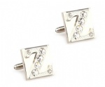 Alphabet cufflink