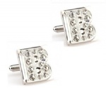 Alphabet cufflink