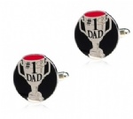 Dad cufflink father's day cufflink