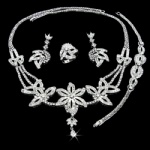 Silver jewelry set