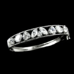 Silver bangle