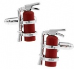 Fire extinguisher cufflink