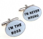 novelty cufflink