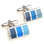 enamel cufflink