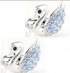 swan cufflink