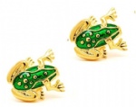 Frog cufflink