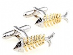 Fish cufflink