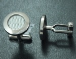 Stainless steel cufflink