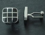 squsare cufflink