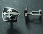 Cross cufflink