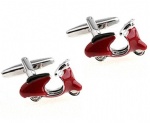 Women motorcycle cufflink