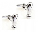 Exclamatory mark cufflink