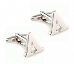 Alphabet cufflink