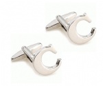 Alphabet cufflink